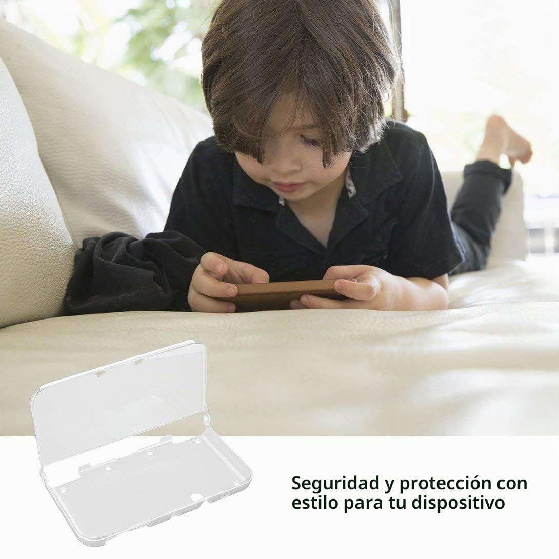 Carcasa rígida transparente para Nintendo 3DS XL 2015