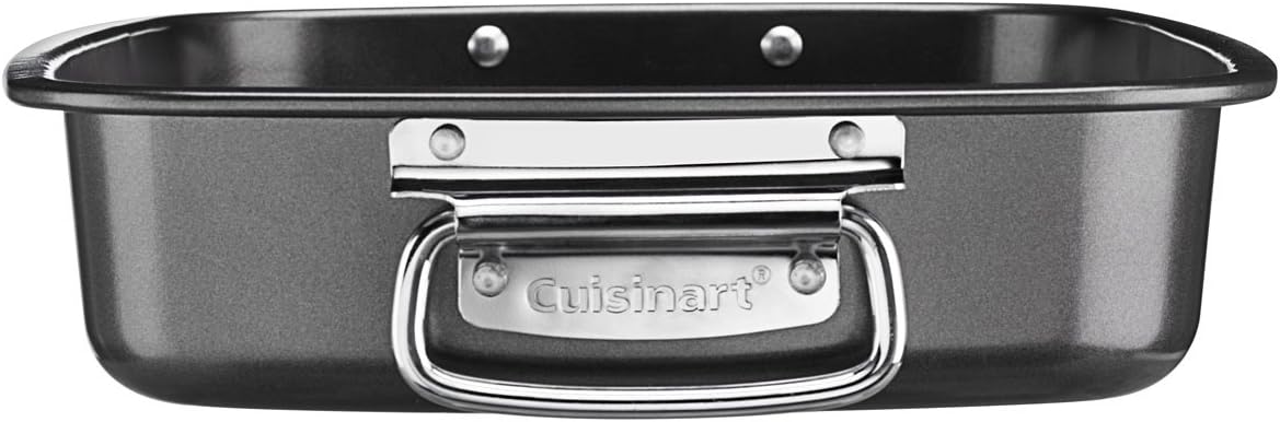 Cuisinart Ovenware Classic Collection 17 by 12-Inch Roaster with Removable Rack