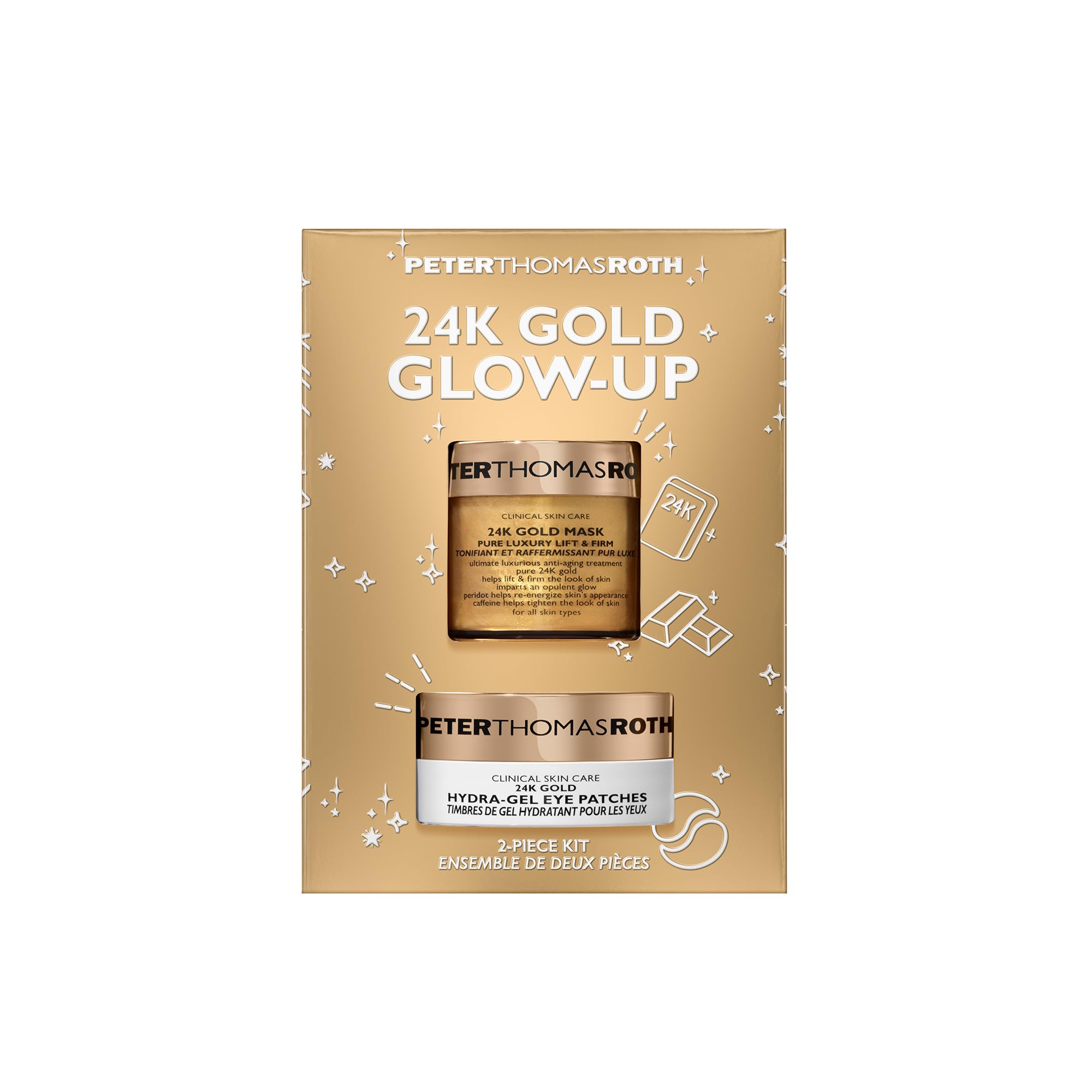 Peter Thomas Roth | 24K Gold Glow-Up 2-Piece Kit