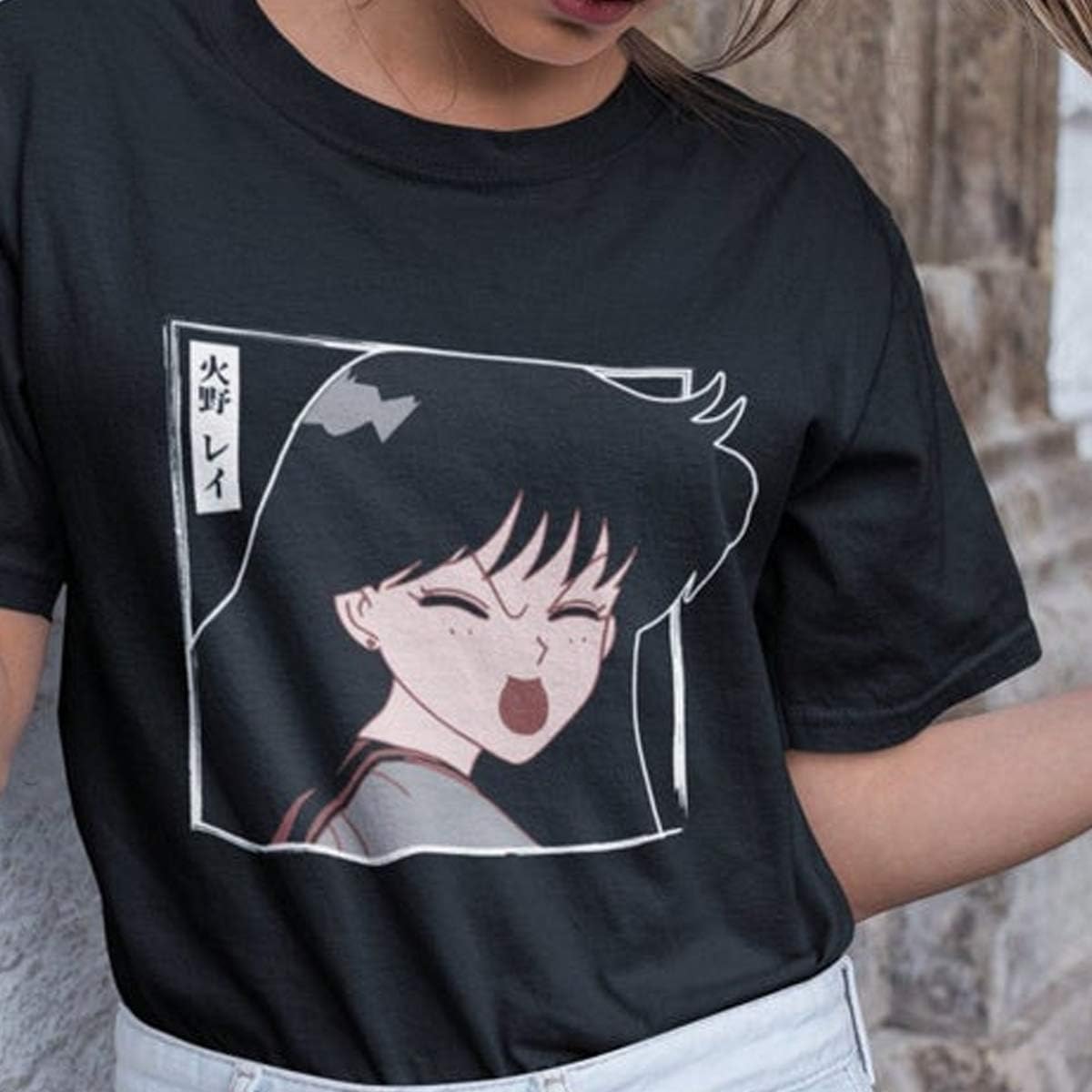 Sailor Mars T-Shirt, Sailor Moon, Rei Hino, Sailor Mars, Funny Shirt, Anime Shirt, Japanese Tee, Graphic Tees,Unisex Jersey Short Sleeve Tee