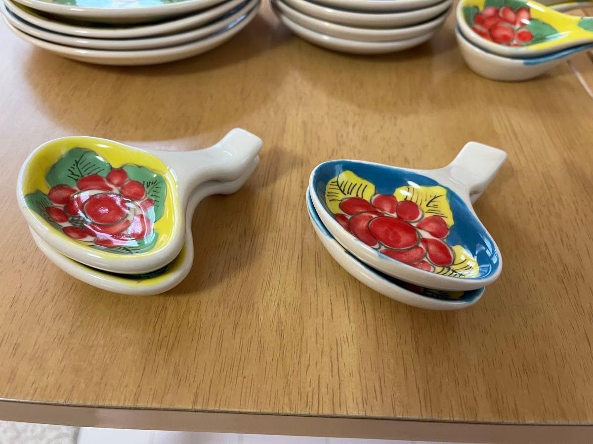 rorstrand ロールストランドMAYA オリーブグリーン皿 2枚セット ロール