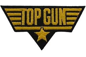 Top Gun Navy Patches for Uniforms, Bags, and Jackets