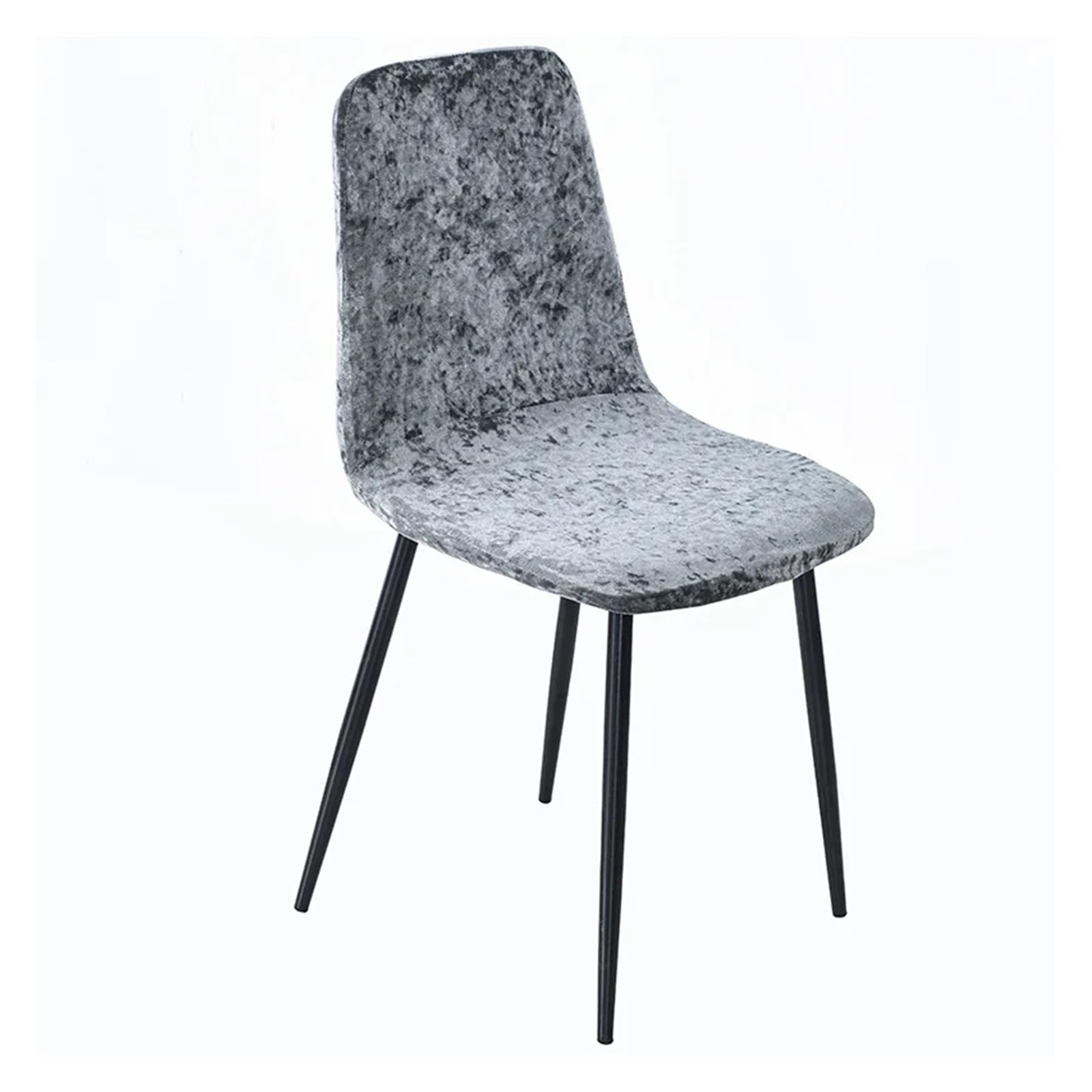 CIOPLJHKL 1pc Shell Chair Covers Velvet Fabric Bar Cover Stretch Protector Seat Slipcovers Home Dining Room Hotel Decor for Hotel, Banquet(Color6)