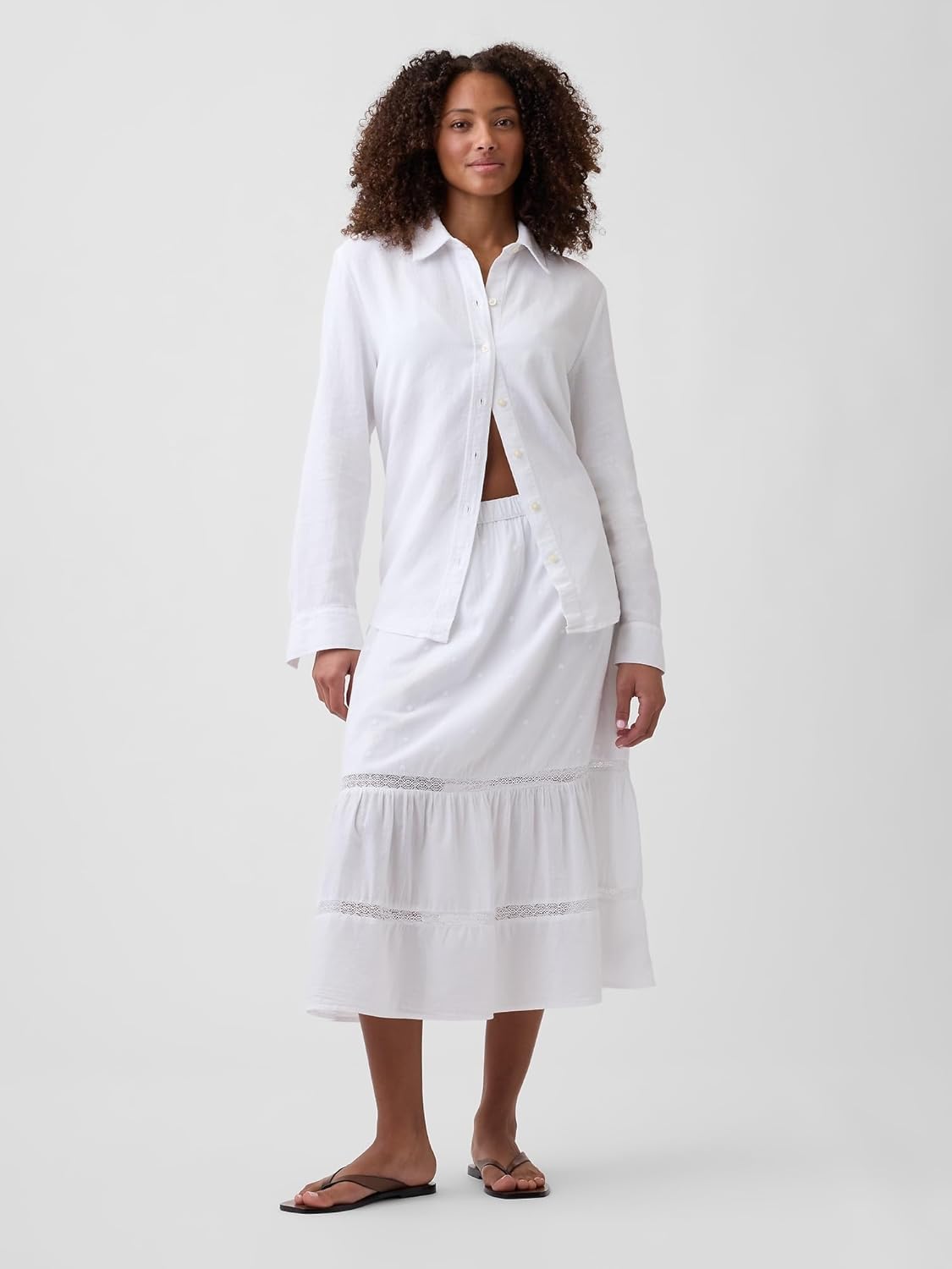 Gap Women's Linen Easy Shirt