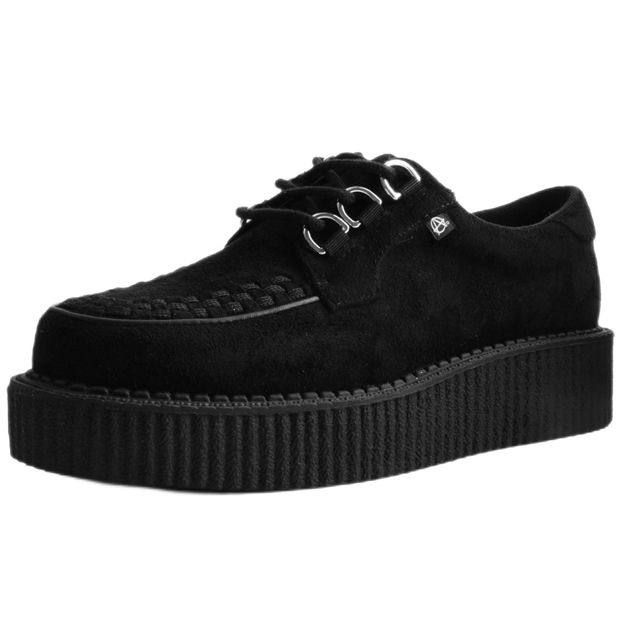 T.U.K. Anarchic Creeper - Scarpe da Uomo e da Donna - Scarpe Punk, Gotiche e Rocker - Scarpe Stringate
