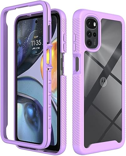 Miniatura 7 de Funda compatible con Motorola Moto E32, anticaídas y amortiguadora compatible con Motorola Moto E32  Moto E32S 4G  Moto G22 XT2831-3 funda negra