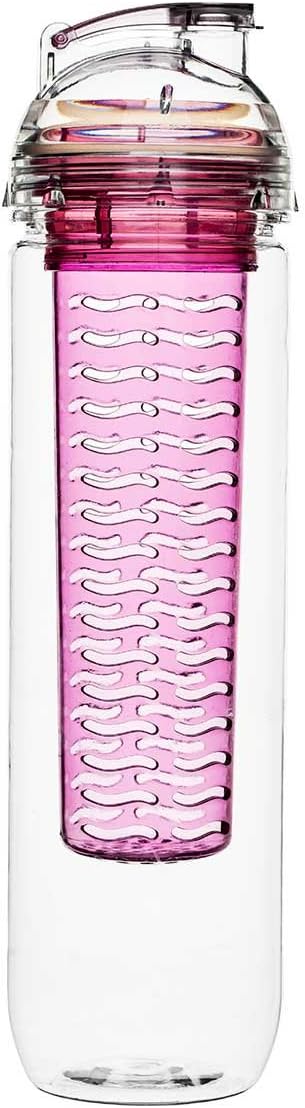 Sagaform Bottle, Pink, 27.2 x 7.4 x 7.4 cm