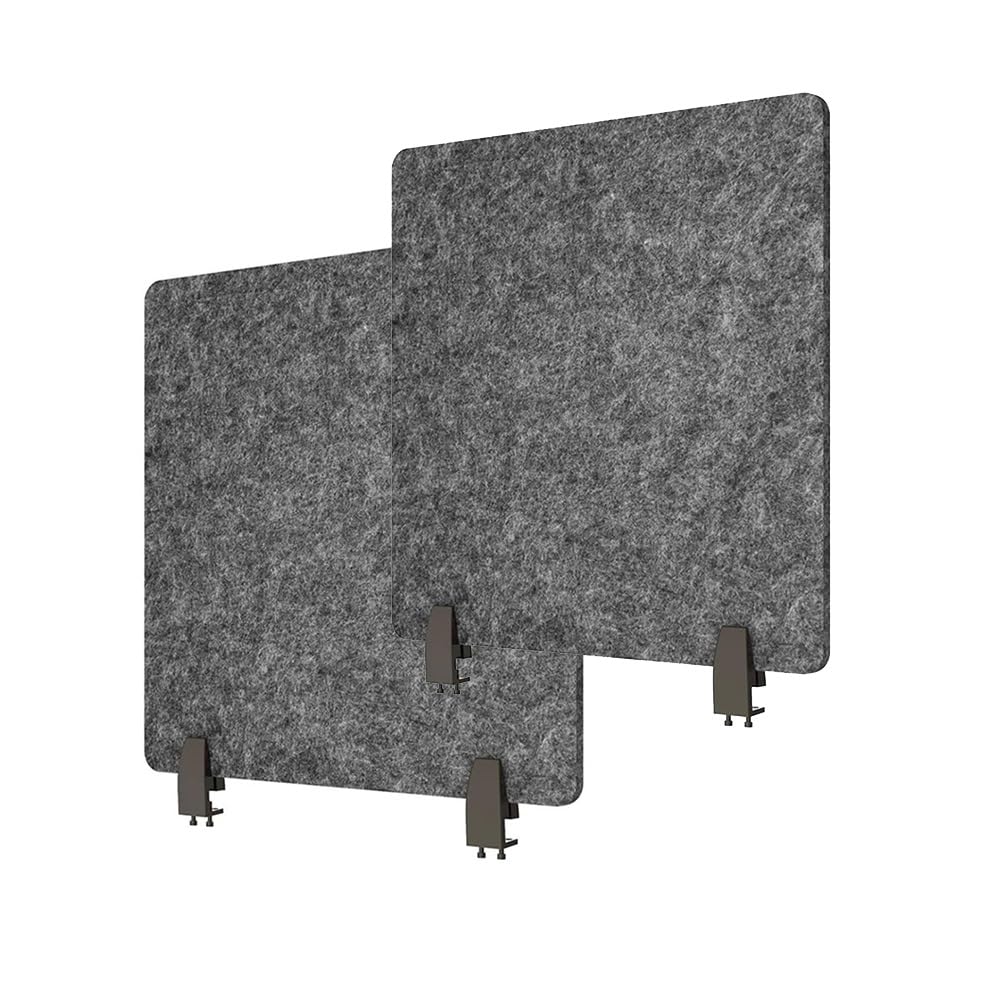 HJYCLFAZU Acoustic Desk Dividers Soundproof Panels for Noise Reduction Office Partitions Enhanced Privacy and Focus Perfect Home Workspaces