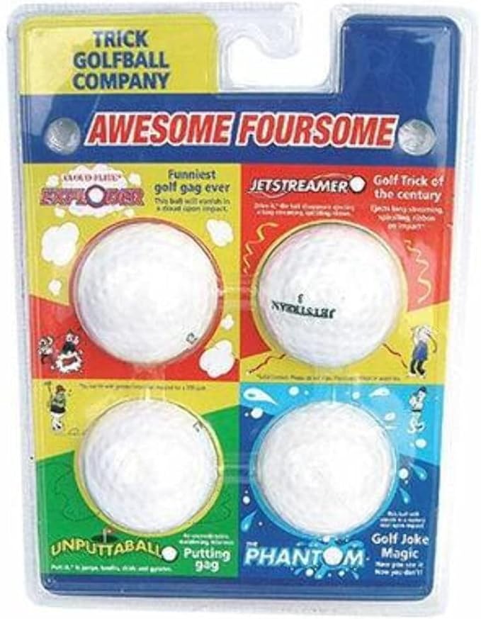 Loftus International The Awesome Foursome The World's Best Trick Golf Balls, 3
