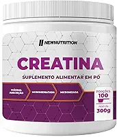NewNutrition - Creatina Monohidratada Pura em Pó 300g Natural