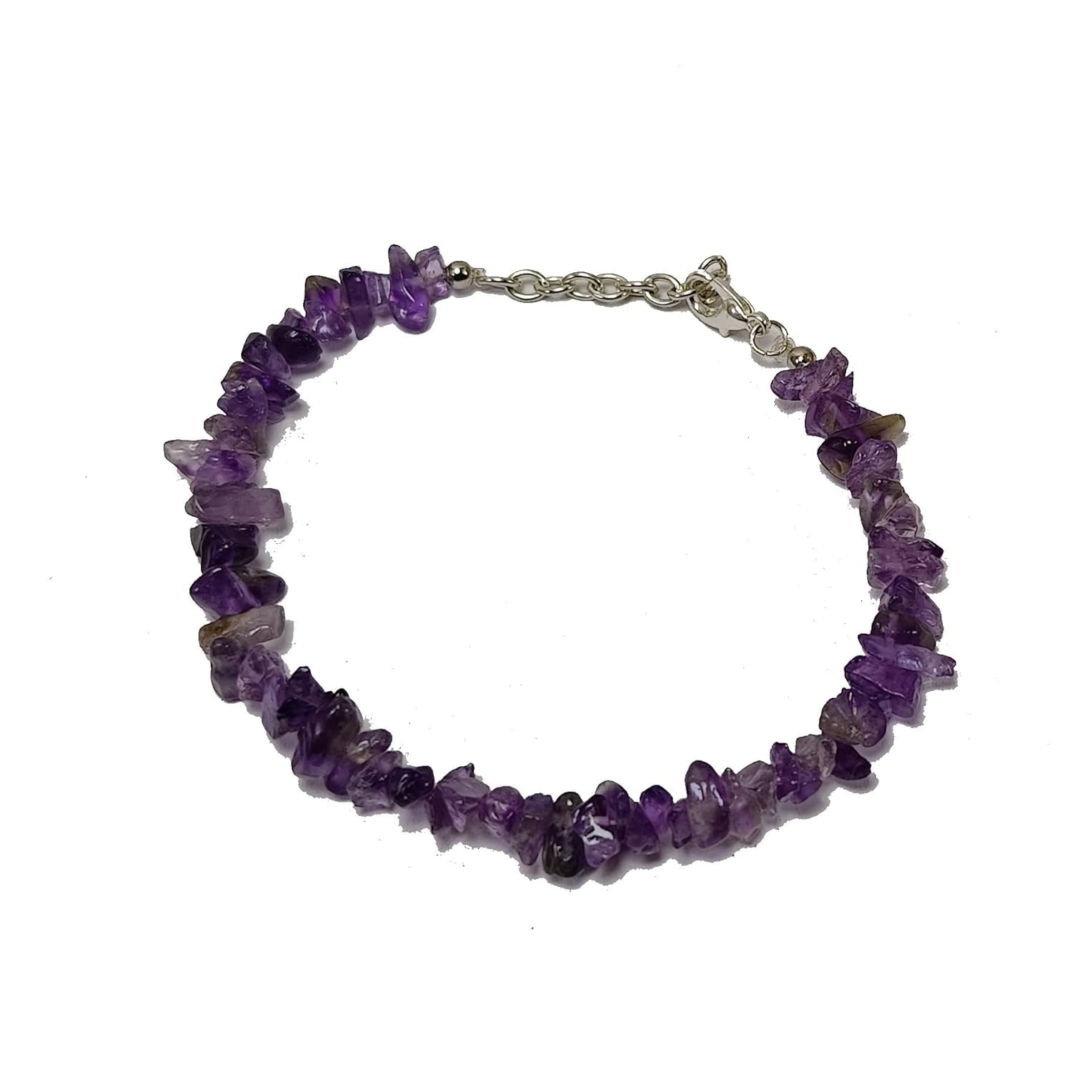 Brazil Amethyst chips adjustment crystal healing hand stone crystal bracelet (B0CP47LQCX) Amazon Price History, Amazon Price Tracker