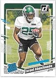 Israel Abanikanda 2023 Donruss Rated Rookie Card #379