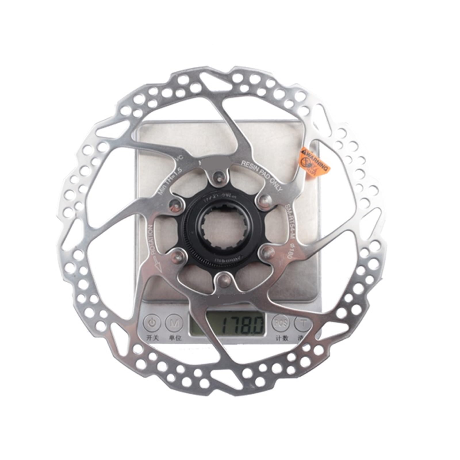 Bremsscheibe SM-RT54 160mm 180mm Centerlock Bremsscheibe Fahrrad Teile(Rt54 180mm no box)
