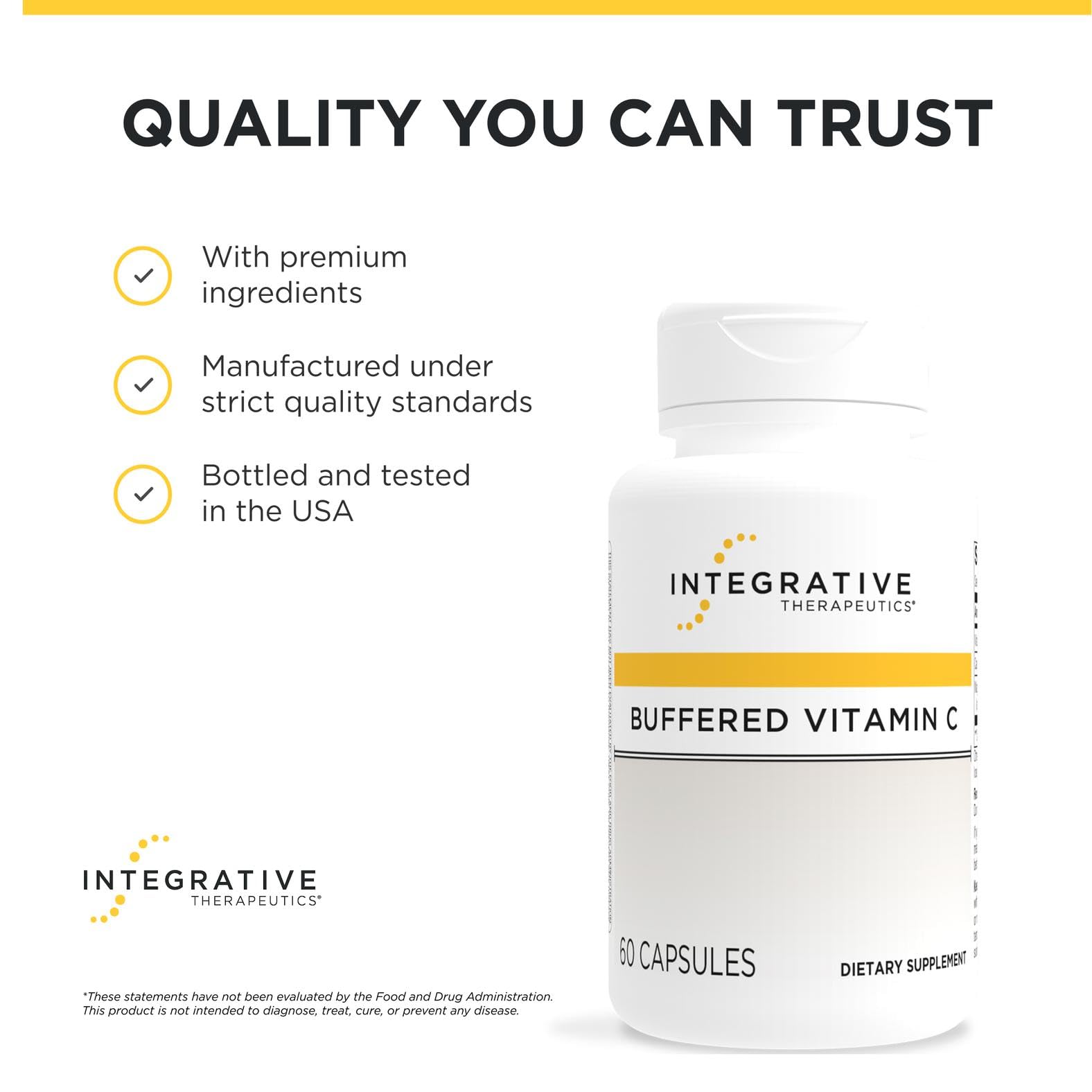 Integrative Therapeutics Buffered Vitamin C 1,000mg, 60 Capsules — Amazon image 6