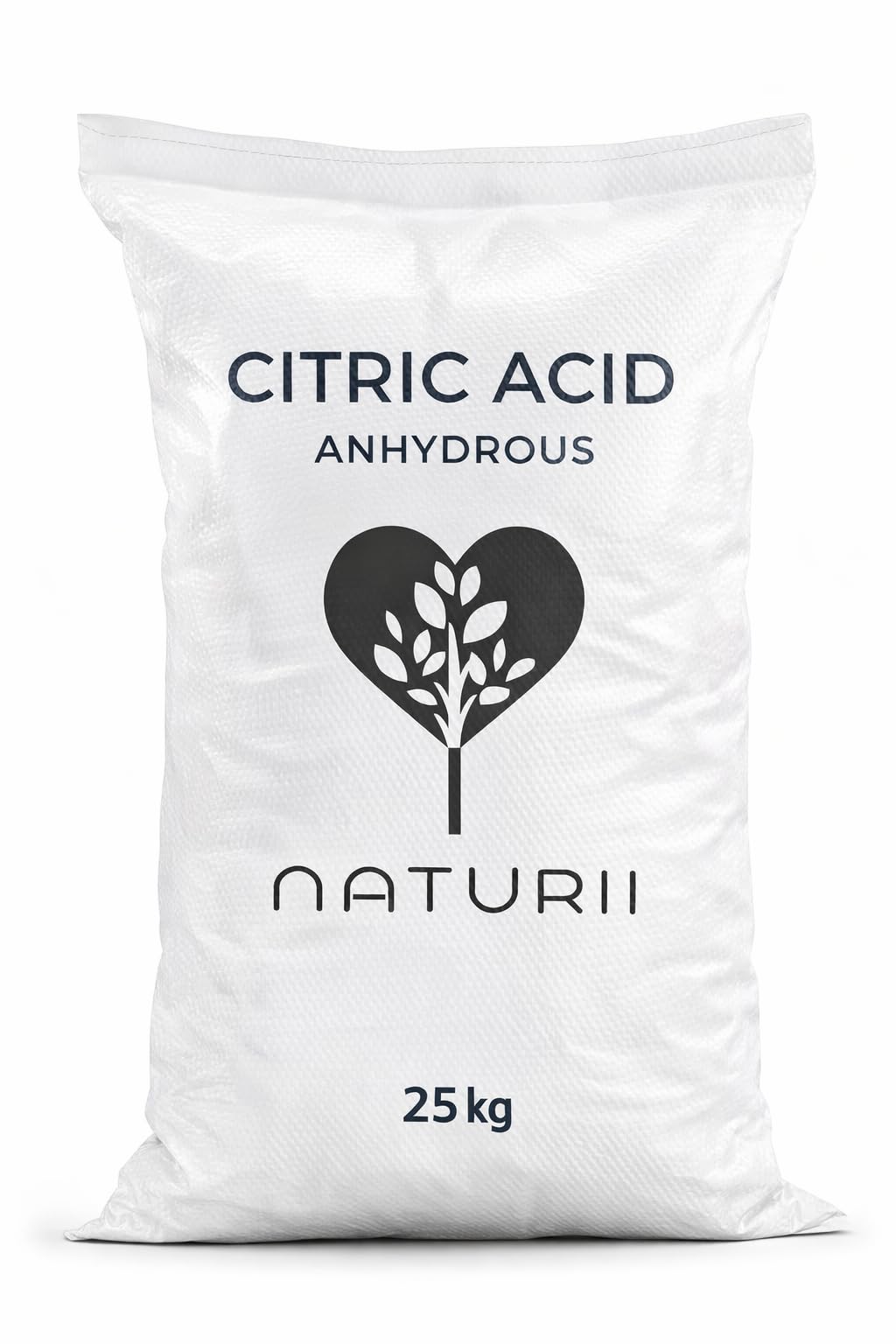 Acido Citrico Anidro E330 25 kg Purezza Alimentare Industria Bevande, Conserve Pulizia Professionale Naturale Ecologico Multiuso Pulizia Anticalcare, Brillantante, Disincrostante, Decalcificante