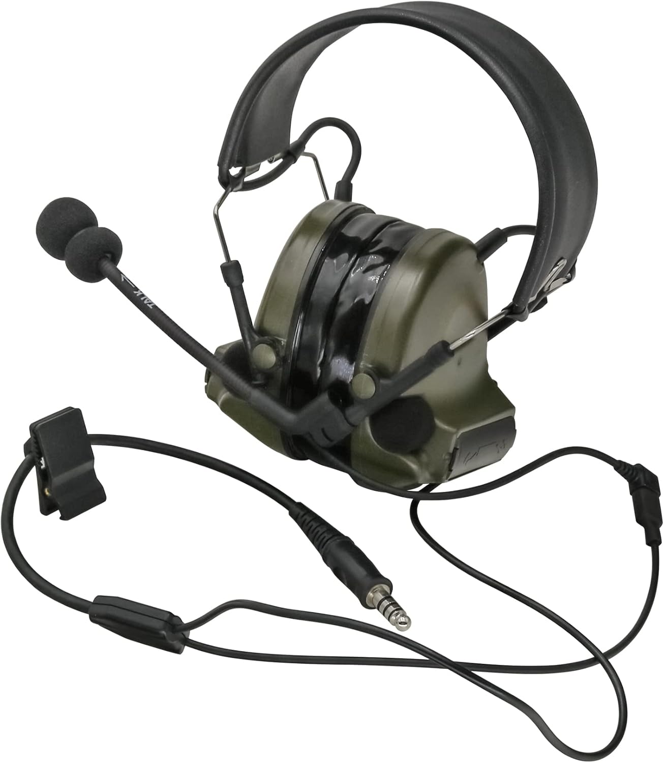 Y Cable Connector Boom Mic K U94 PTT Adapter kit Compatible with COMTA Tactical Headset - Image 5