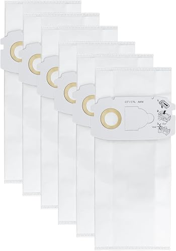 6 Pack 498410 Dust Extractor Vacuum Bags Fits for Festool…