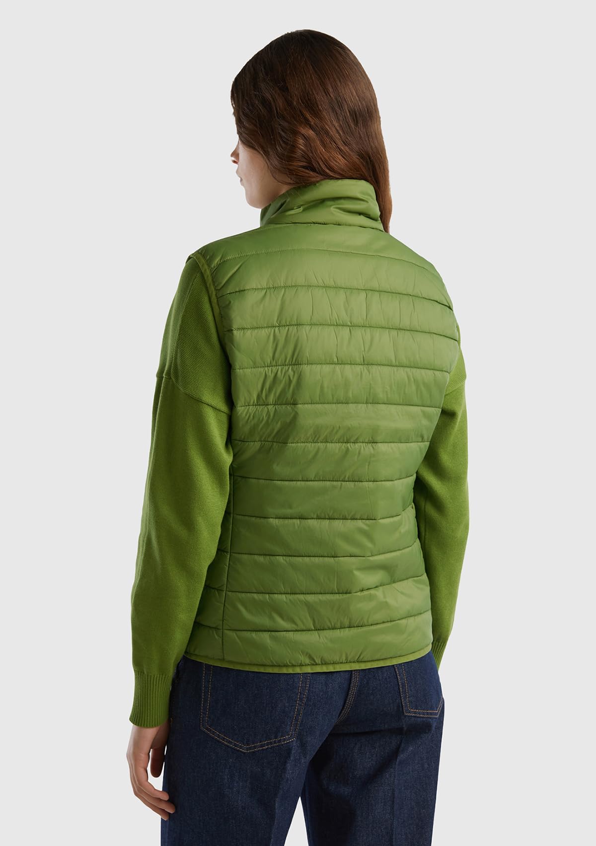 United Colors of Benetton GILET, Zielony las 2G3, XS