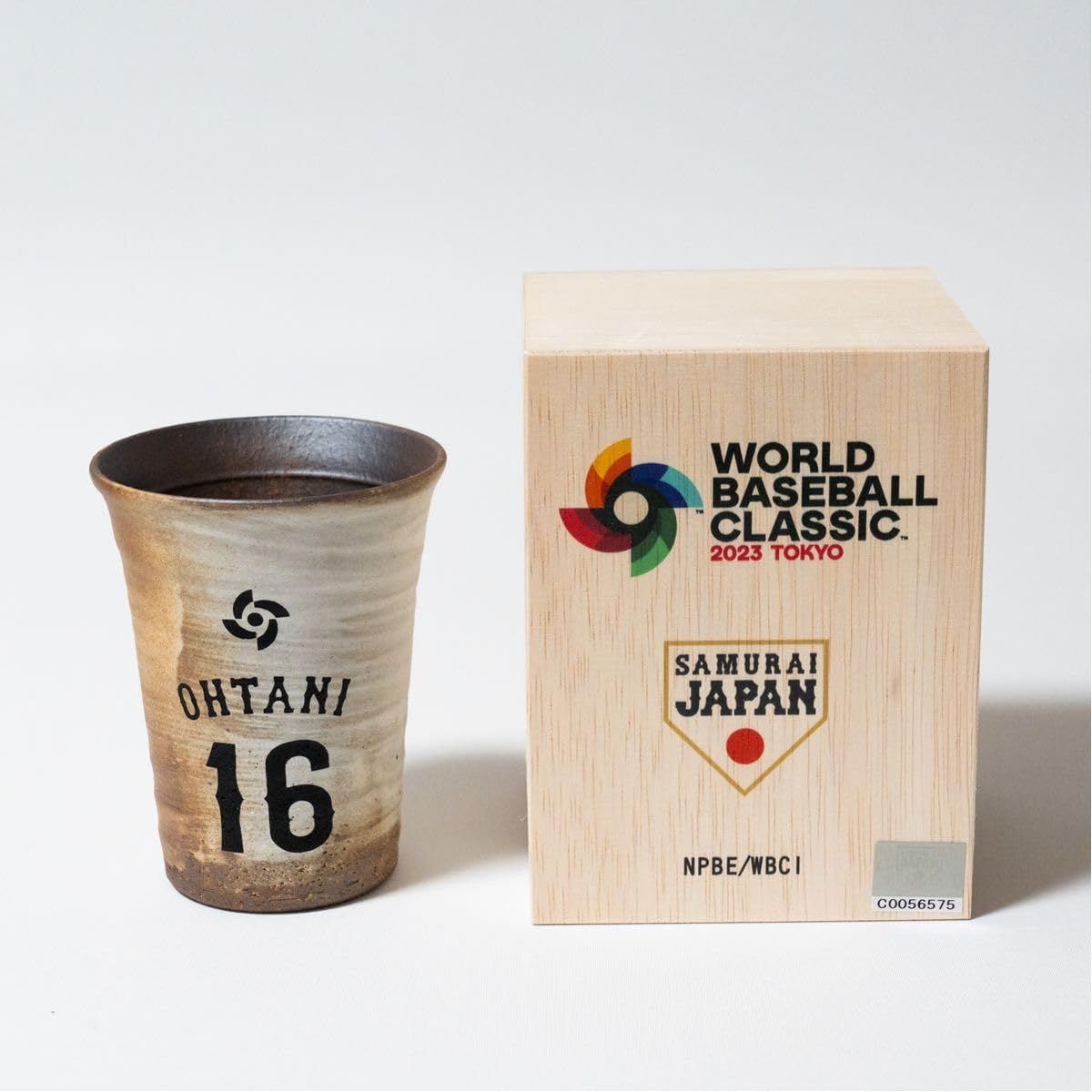 2023WBC優勝記念 信楽焼タンブラー Amazon | WBC優勝記念 大谷翔平 信楽焼 タンブラー カップ 侍ジャパン