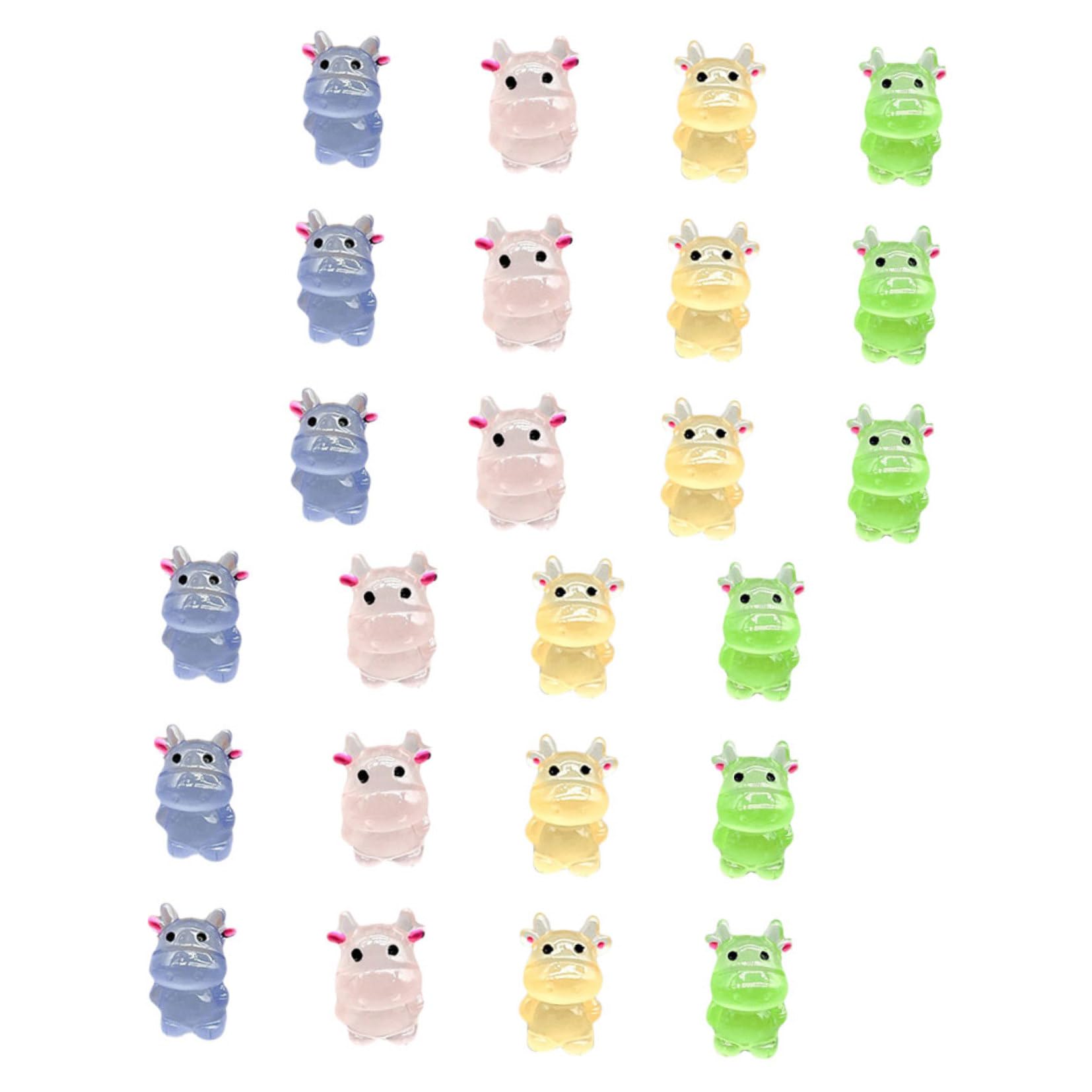 Figurines de vaches en resine pour reussir votre micro paysage DIY