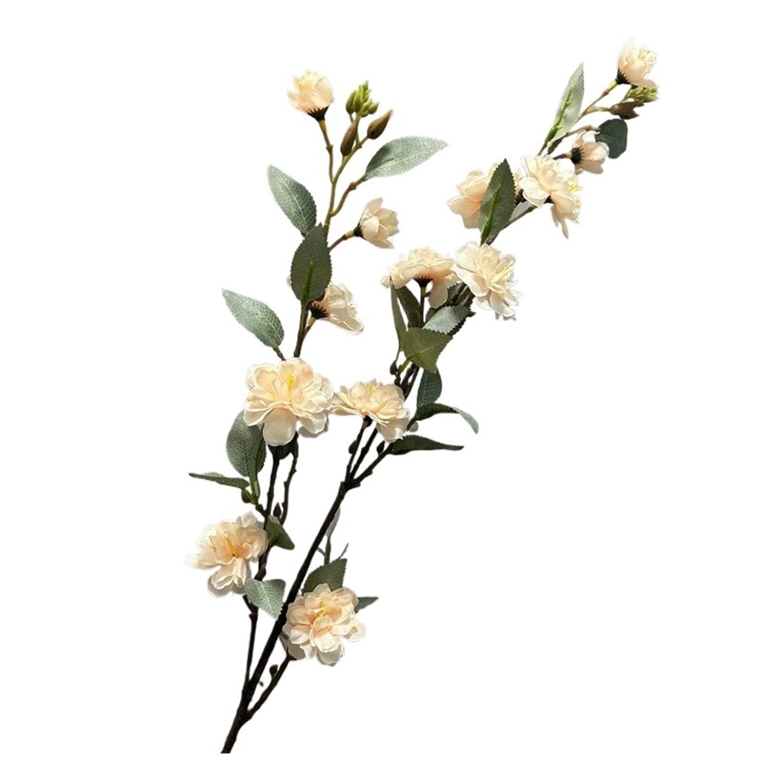 Casetlong 1Pc Artificial Flower Bouquets 90CM Fake Flowers For Home Decor Garden Wedding Party Decoration Outdoor Arrangement(Light Champagne)