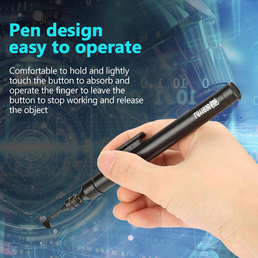 Stylo D'aspiration Sous Vide Manuel Avec 2 Ventouses Et 6