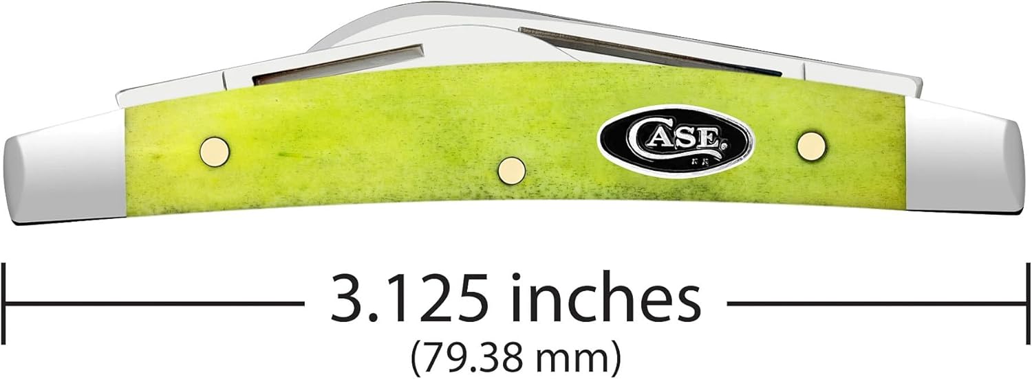 Case XX Small Congress Smooth Green Apple Bone Pocket Knife CA53032
