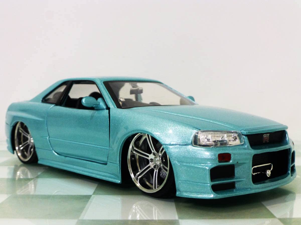 Amazon.co.jp: ワイルドスピードJADA TOYS 1/24 SKYLINE GT-R R-34