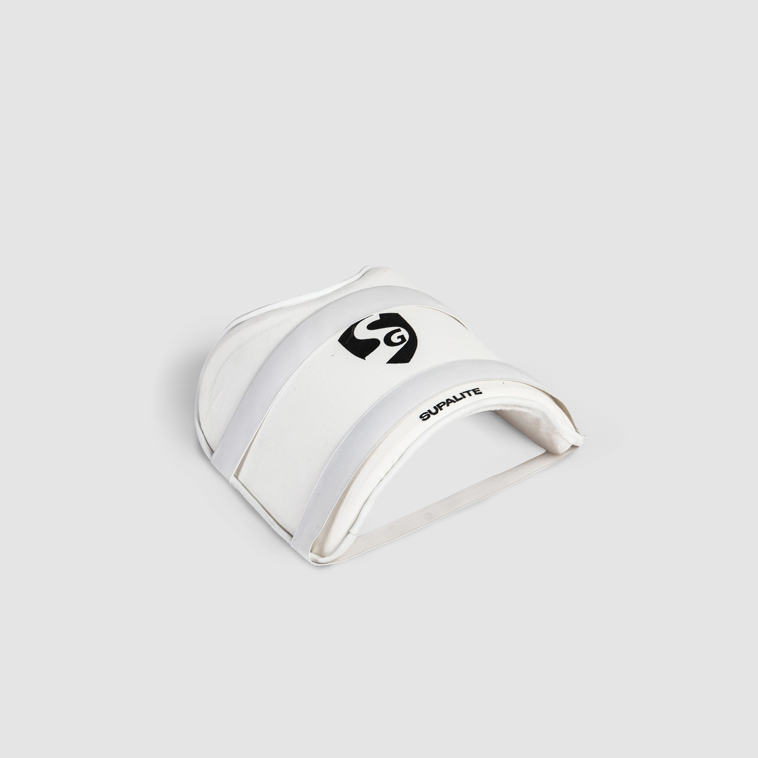 SG SUPALITE Chest Guard | White | Youth Size | High Density Foam | Youth | Ergonomically Designed | Molded Comfort Fit | Pull-On Closure | Lightweight | Impact Protection 3