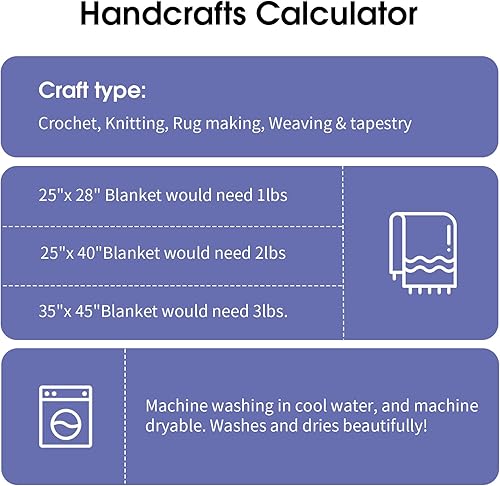 Miniatura 9 de MABOZOO Paquete de 2 hilos gruesos para tejer a ganchillo, hilo de felpilla blanco esponjoso jumbo, hilo de felpa suave voluminoso, hilo gigante