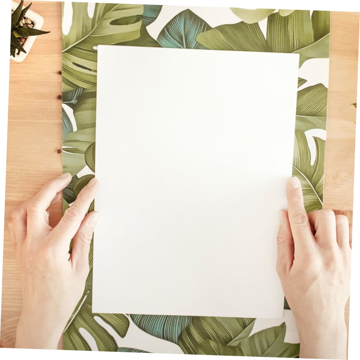 Papier Aquarelle A4 Blanc 100 Pièces pour Dessin et Peinture