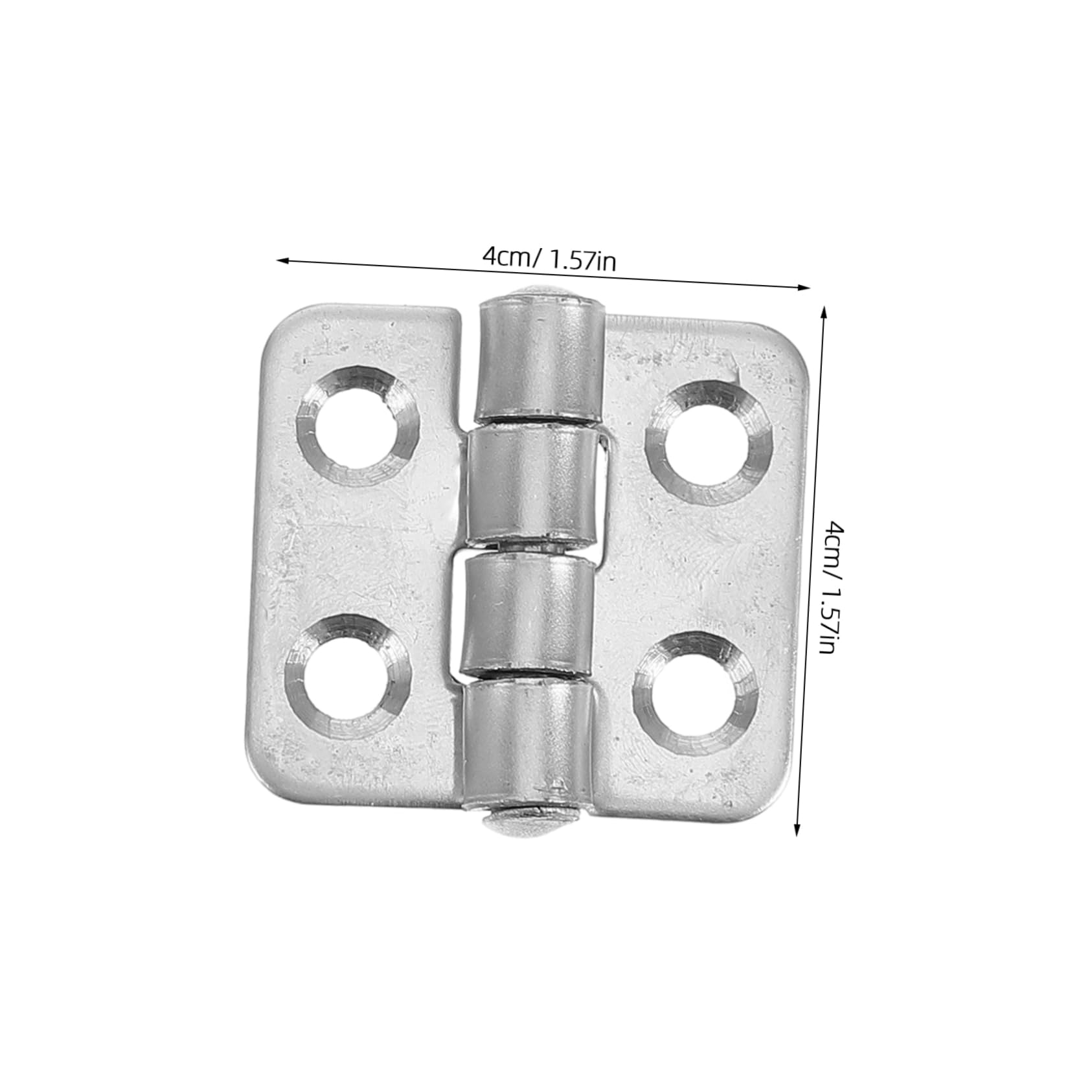 KICHOUSE 5pcs Stainless Steel Hinge Residential Door Hinges Kitchen Cabinet Hinges Closing Cabinet Hinges House Door Hinge Cabinet Door Hinge Replacement Cabinet Door Hinges Silver