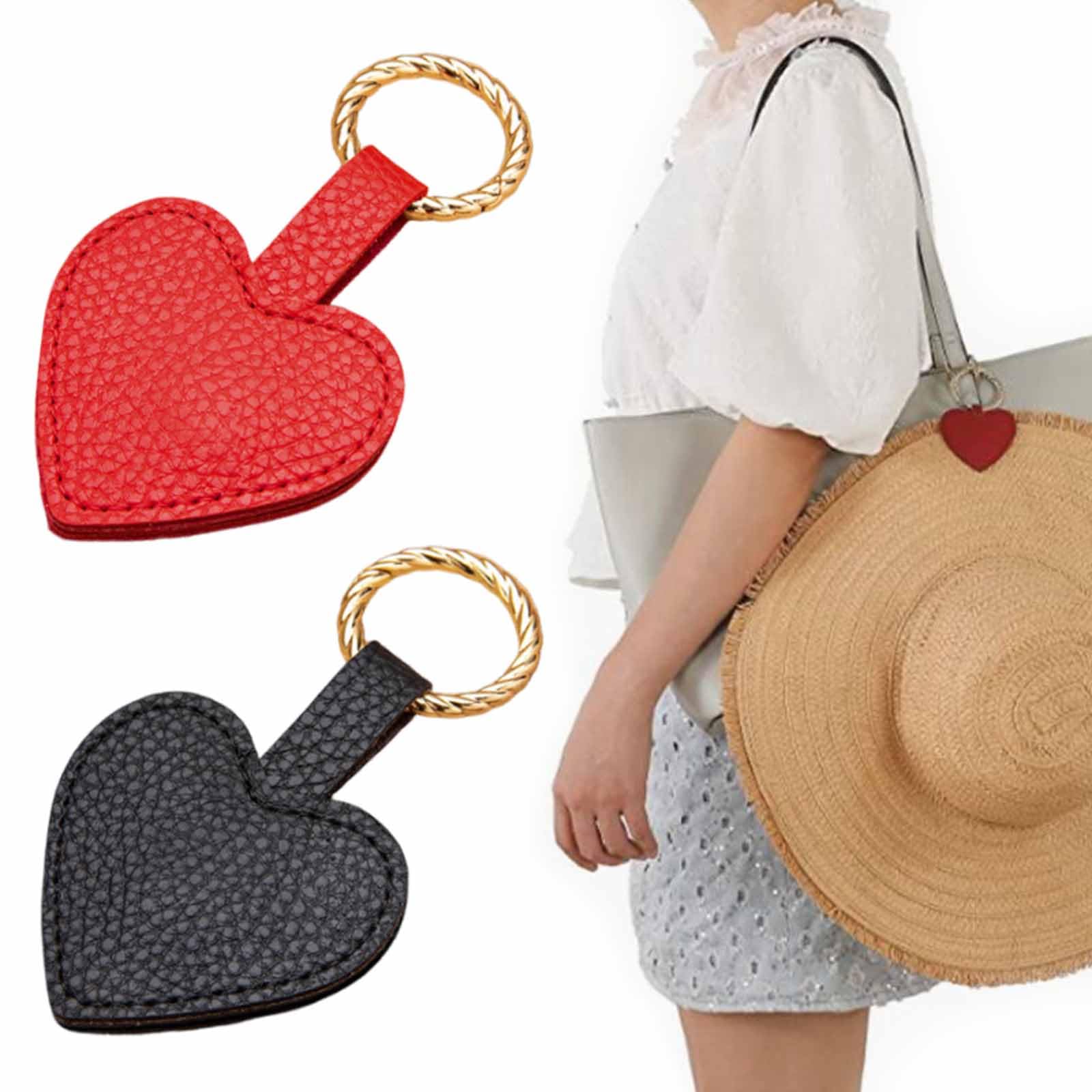 Amazon | サムコス ハート形 磁気クリップ 帽子クリップ 2個セット