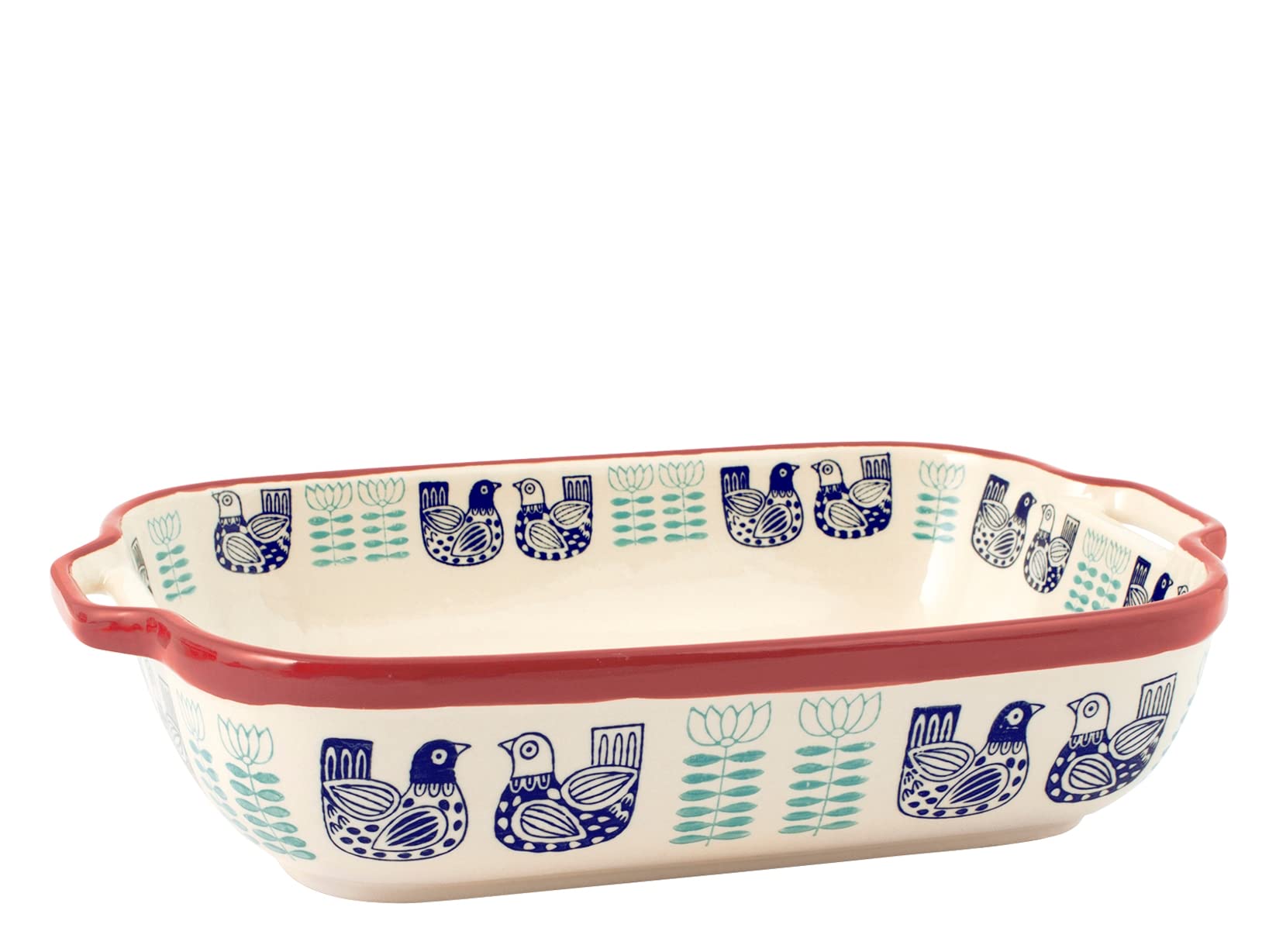H&H 736018 Havana naczynie do zapiekania Stoneware, prostokątne, 27 x 20 cm