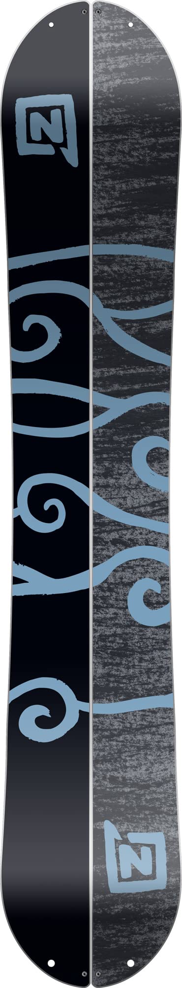 Nitro Snowboards Nomad BRD '23, Allmountainboard, Directional Splitboard, Flat-Out Rocker, All-Terrain, Mid-Wide