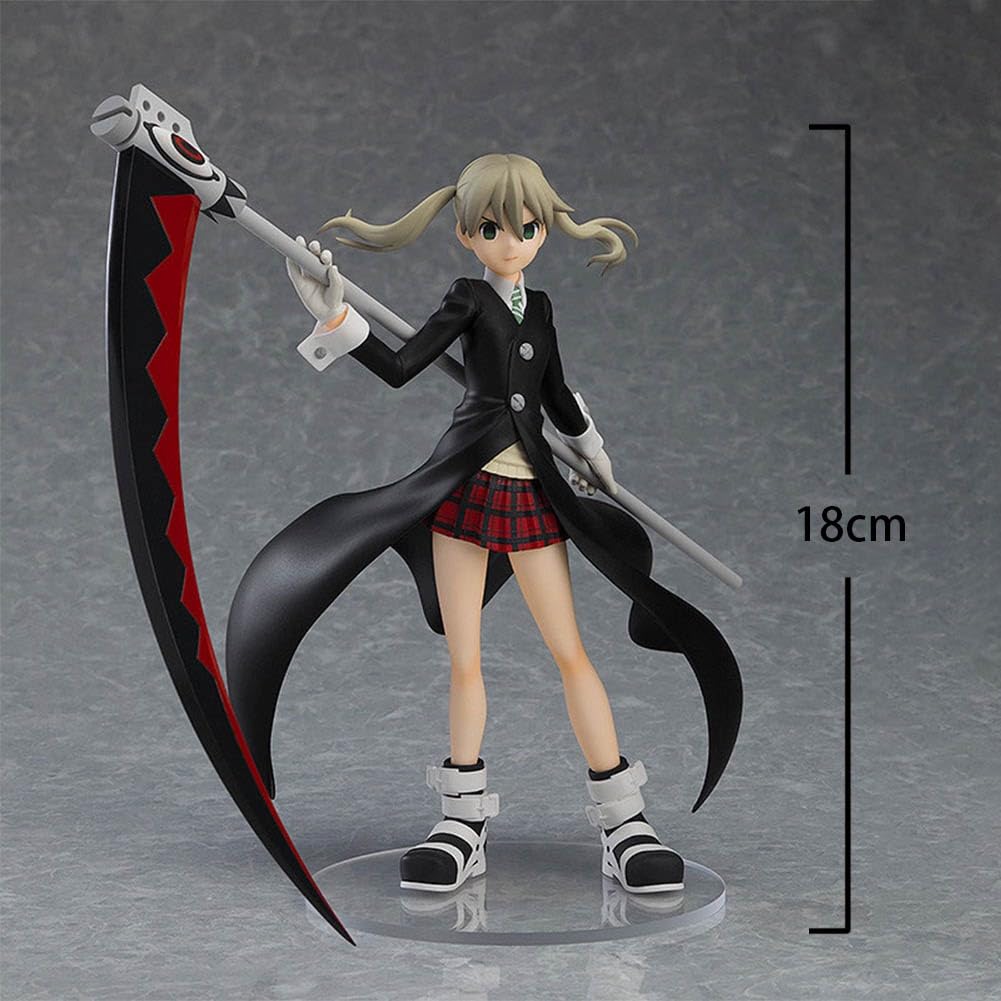Maka Albarn Figura Statua Scythe-brandendo Versione Anime Girl Figura 18cm