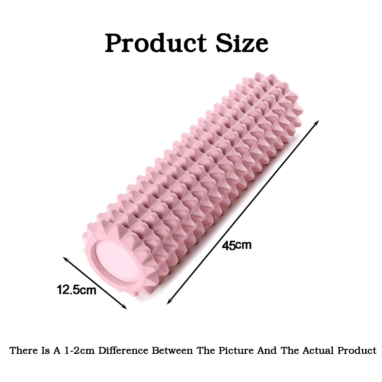 Rouleau En Mousse, Rouleau En Mousse, Masseur De Tissus Profonds Haute Densité For Le Massage Musculaire, La Libération Du Point De Déclenchement Myofascial Améliore(Color4)
