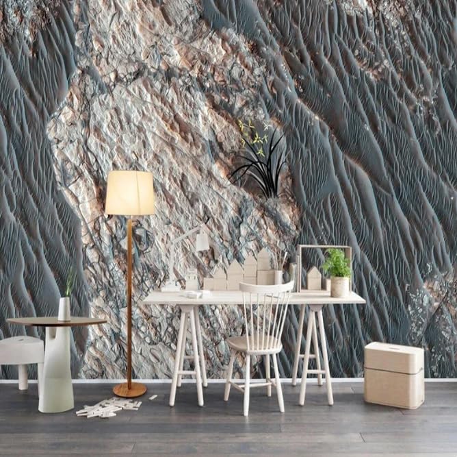 Texture 3D photo murale moderne pour transformer un mur blanc