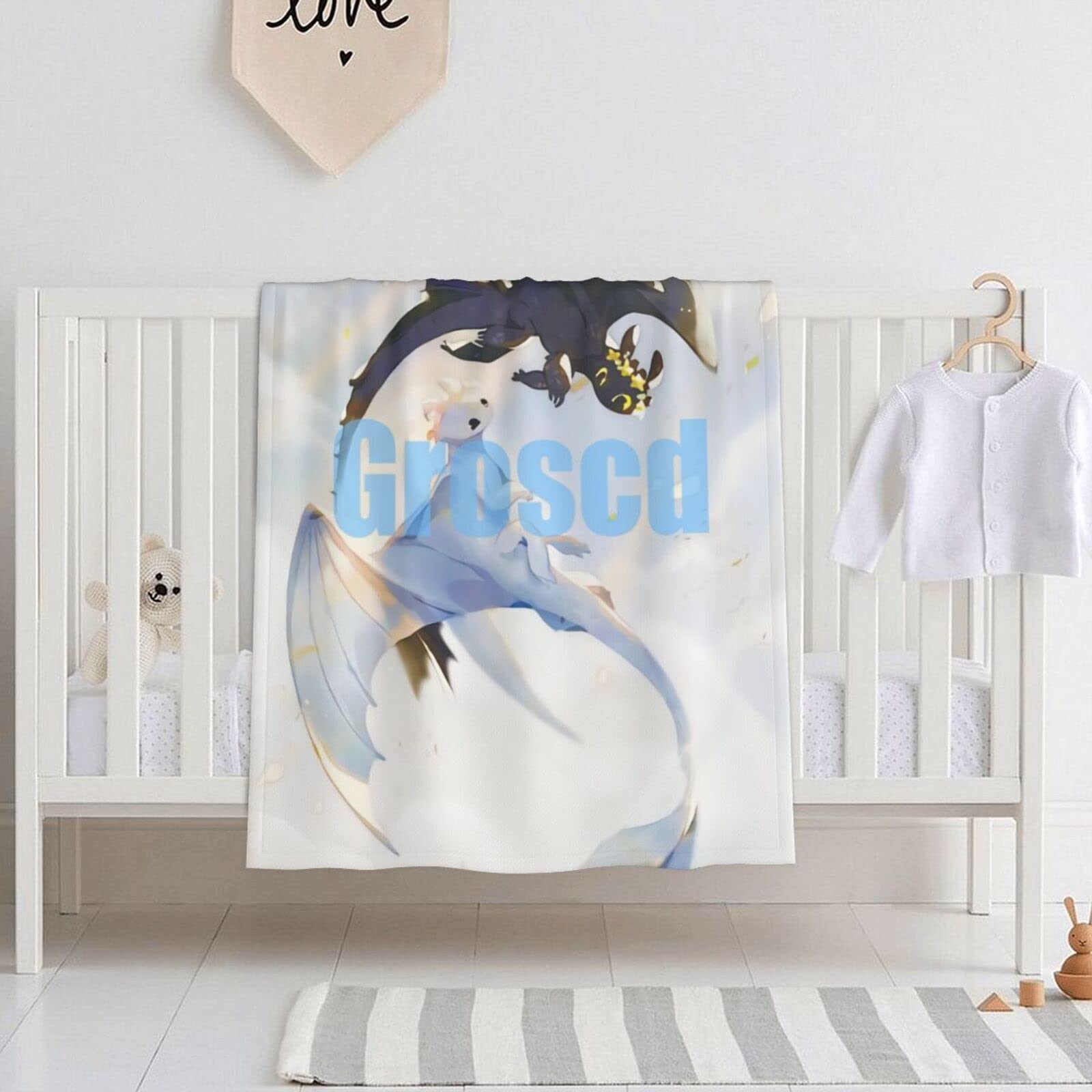 Amazon.co.jp: ヒックとドラゴン ベビー 新生児 赤ちゃん用 毛布 掛け