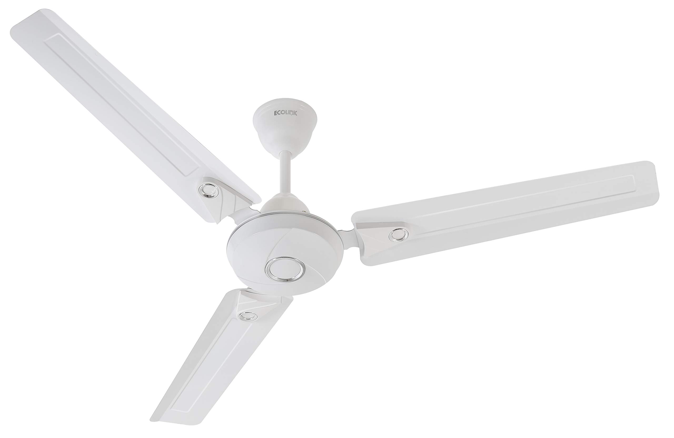 EcoLink Cosmo High Speed Decorative Ceiling Fan - 1200MM (White)