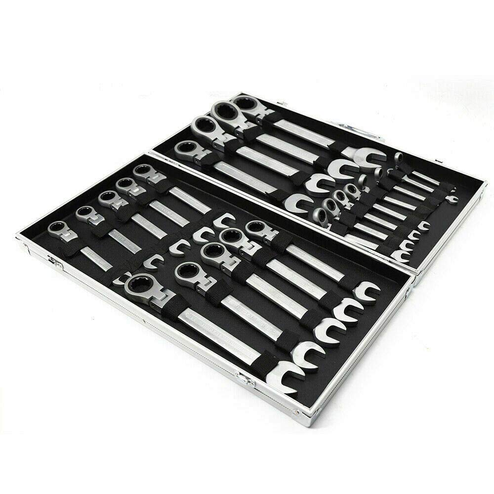 Maul - Set di chiavi a cricchetto, 6-32 mm, 22 pezzi
