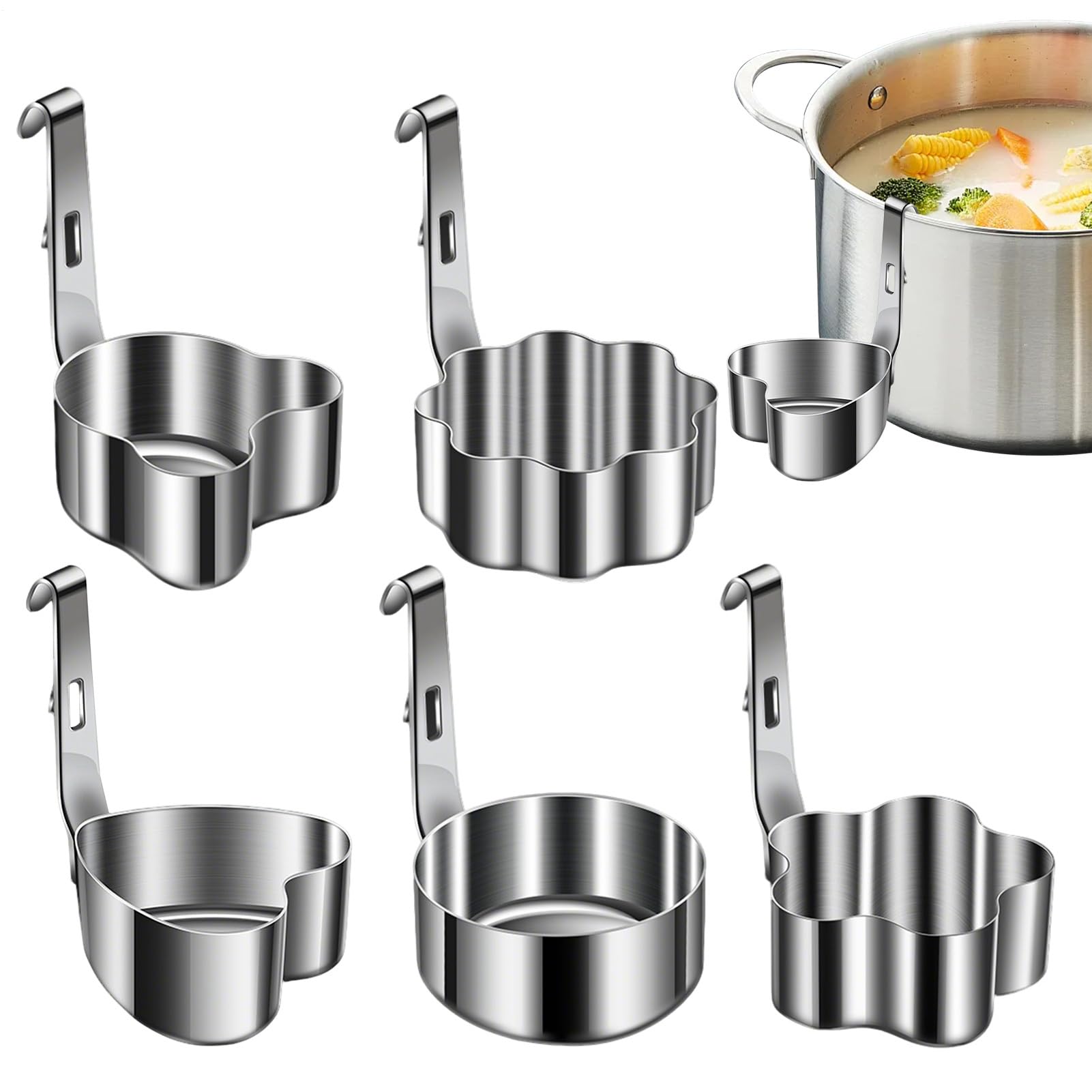 Aros para huevos para acampada y barbacoas al aire libre, moldes para cocinar en familia