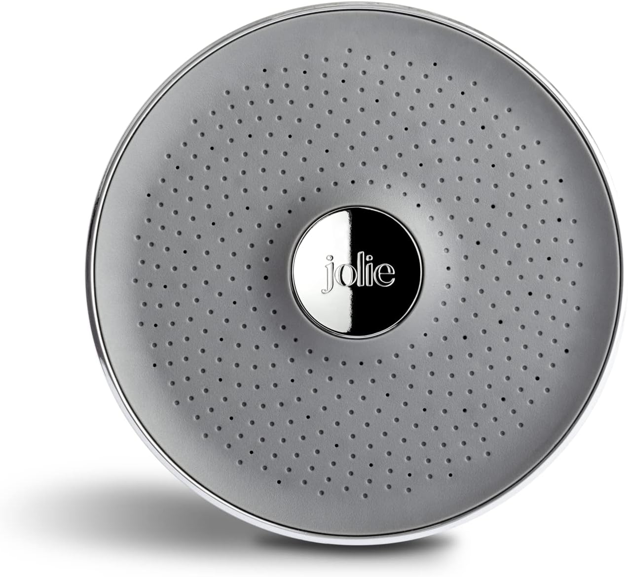 THE JOLIE FILTERED SHOWERHEAD with Shower Water Filter System- High Pressure Showerhead, Hair and Skincare Accessory to Improve Beauty and Personal Care Routine (New Brushed Steel) - 