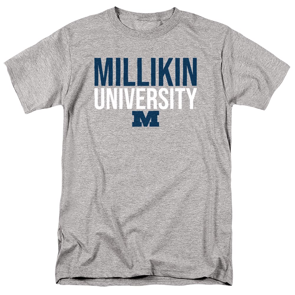 Millikin University Official Stacked Unisex Adult T Shirt