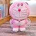 Kawaii Doraemon pluszowa zabawka postać z kreskówki Doraemon Doll poduszka do przytulania wystrój pokoju dla dzieci/dziewcząt/par prezenty Pink-01 40cm