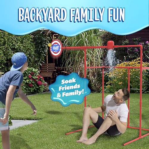 GoSports Backyard Water Toy Game for Kids & Family - Carnival-Style Splash Tower Dunk Tank with Water Balloons - Safe Design and Durable Weather-Resistant Construction - Ages 8 and Up by GoSports - Image 3