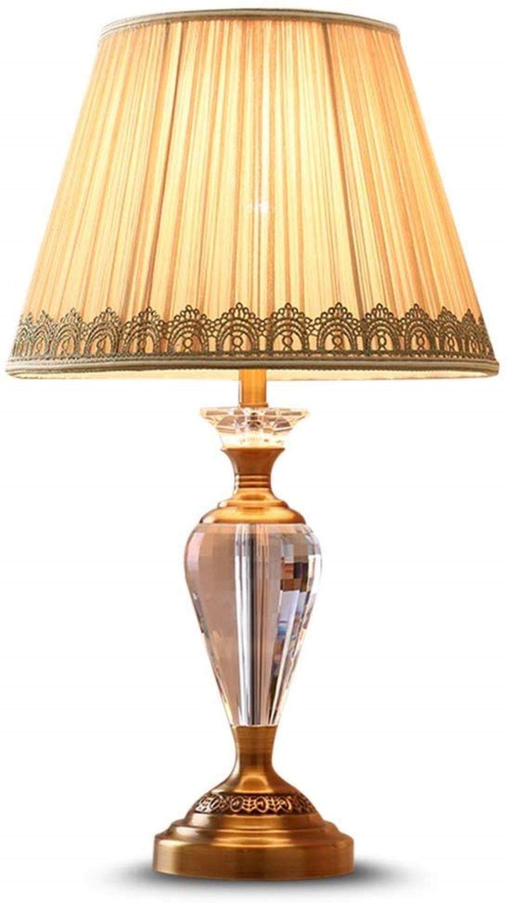 VejiA Reading Night Light Desk Lamps Crystal Table Lamp, Creative Fashion Table Lamp E27 Energy Saving Eye Protection Reading Lamp Transparent Irregular Desk Lamp Table Lamp,F