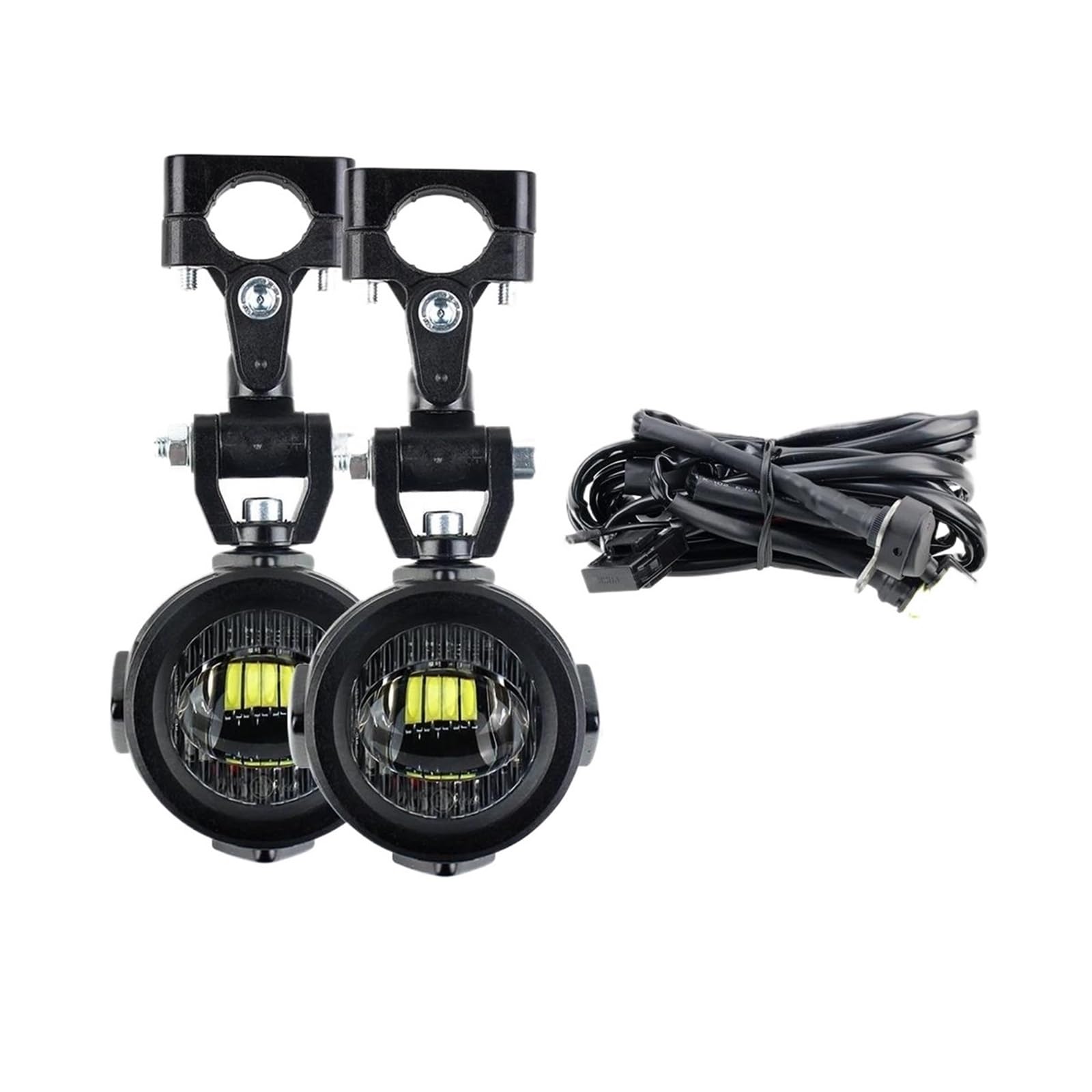 Universelle Motorrad-Nebelscheinwerfer LED-Zusatzlicht 40 W 6000 K Motorrad Scheinwerfer
