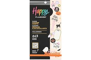 Best Happy Planner Sticker Book: Halloween Theme
