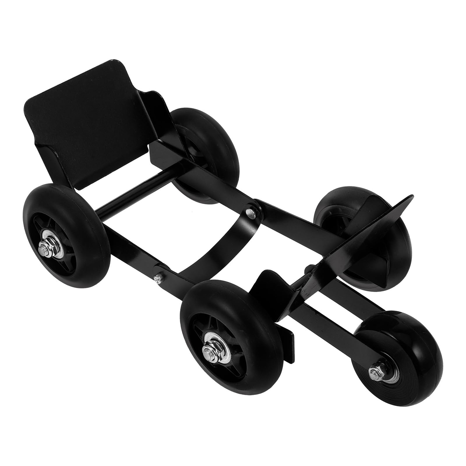 Outil de Déplacement de Pneus Moto Noir, Rouleau Chariot pour Crevaison, Compatible Tricycle Électrique, Matériel Robuste pour Réparation et Manutention Pneus Couleur Aléatoire